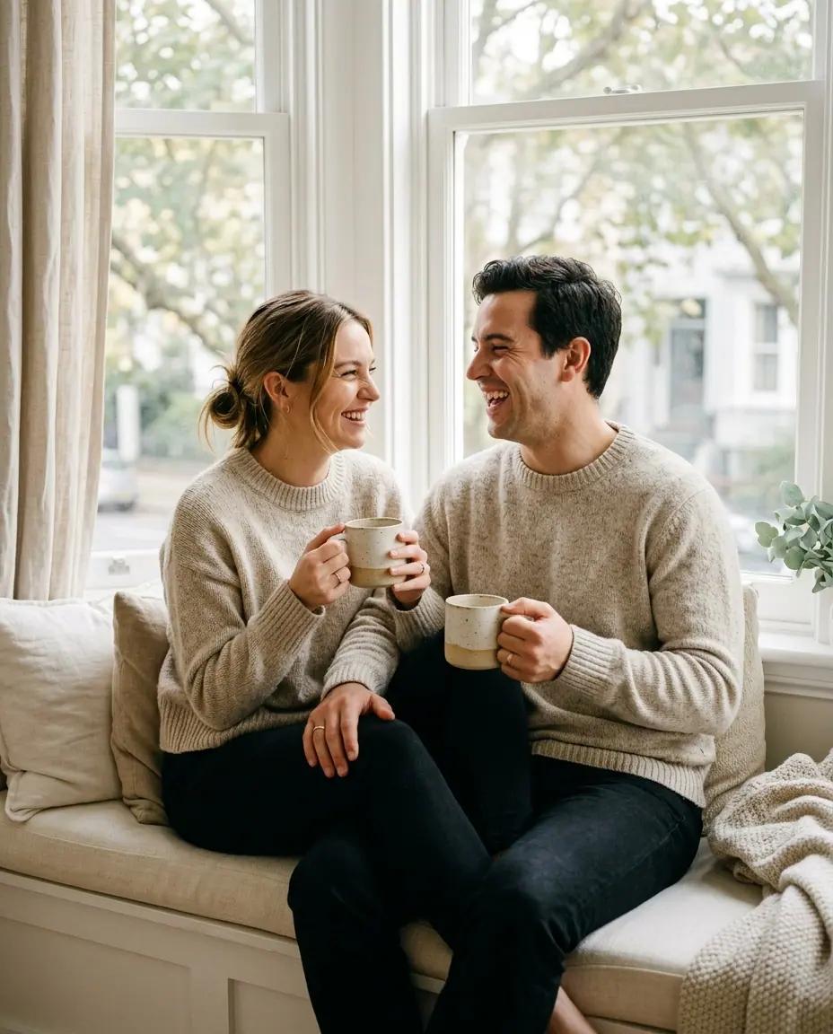 The Morning Coffee — Couple Photo Poses
