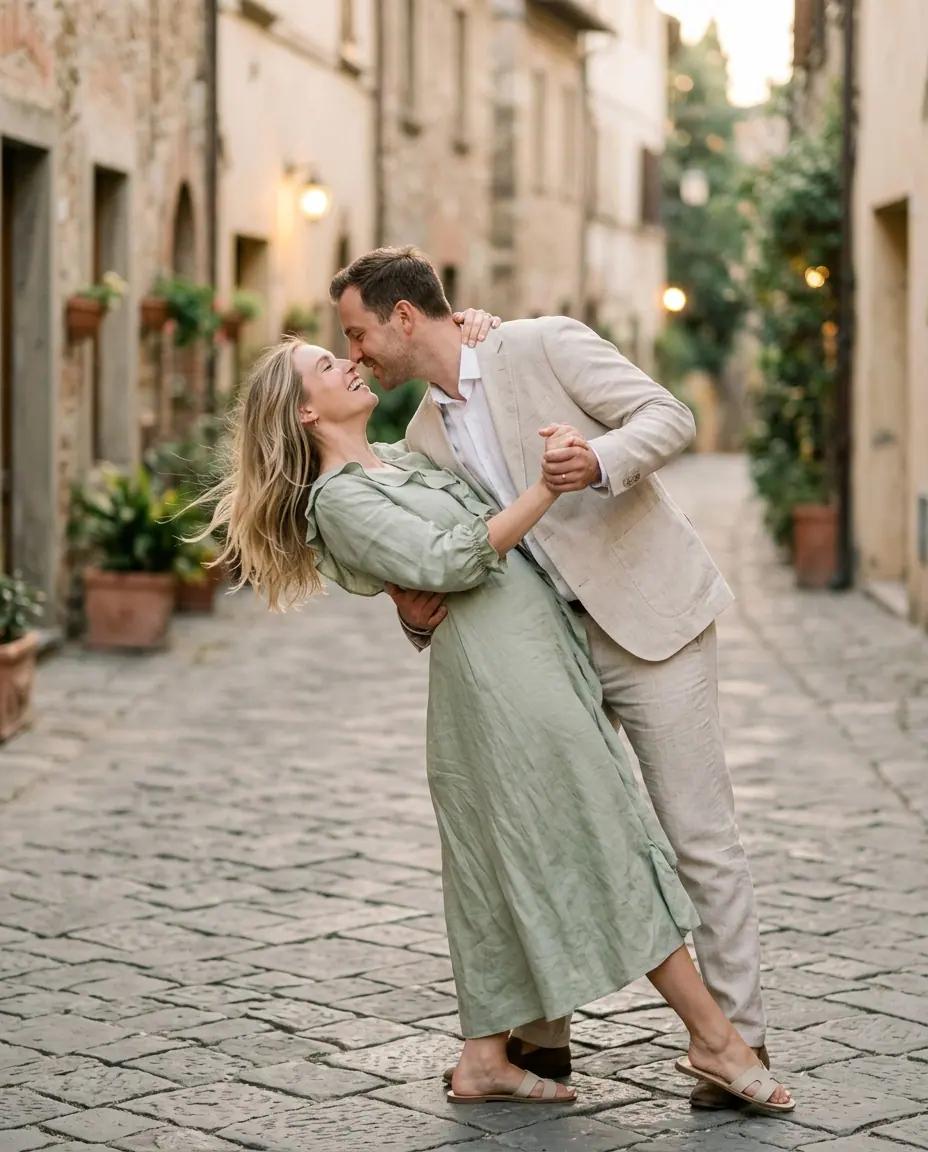 The Classic Dip — Couple Photo Poses