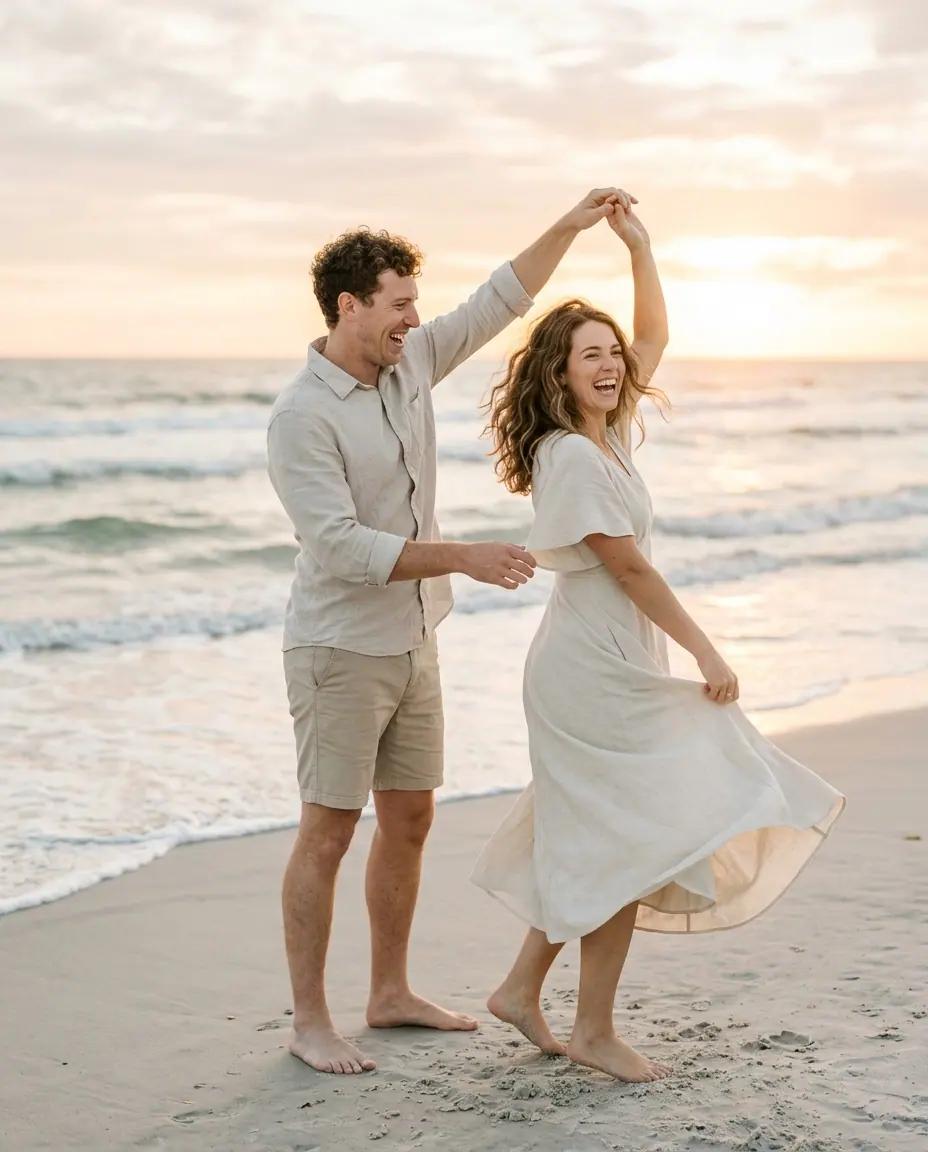 The Twirl — Couple Photo Poses