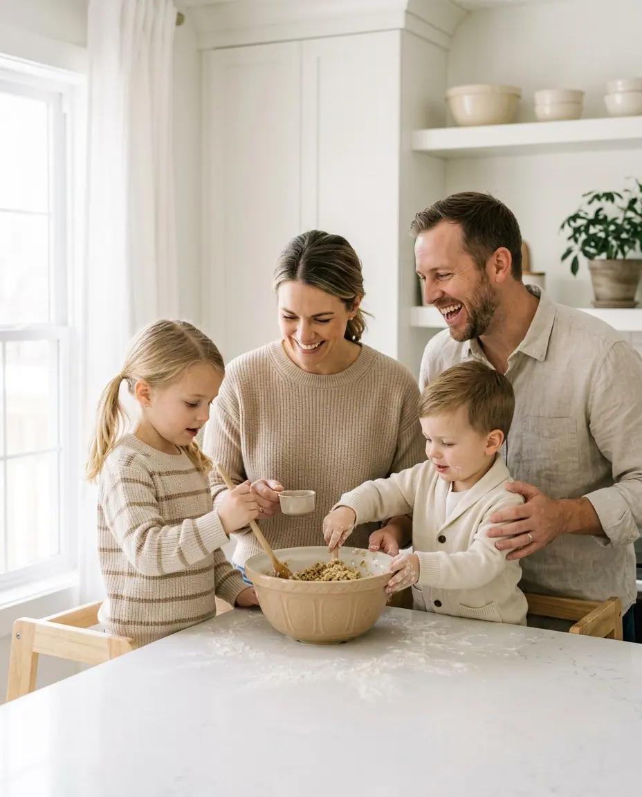 The Kitchen Bake-Off — Family Photo Poses