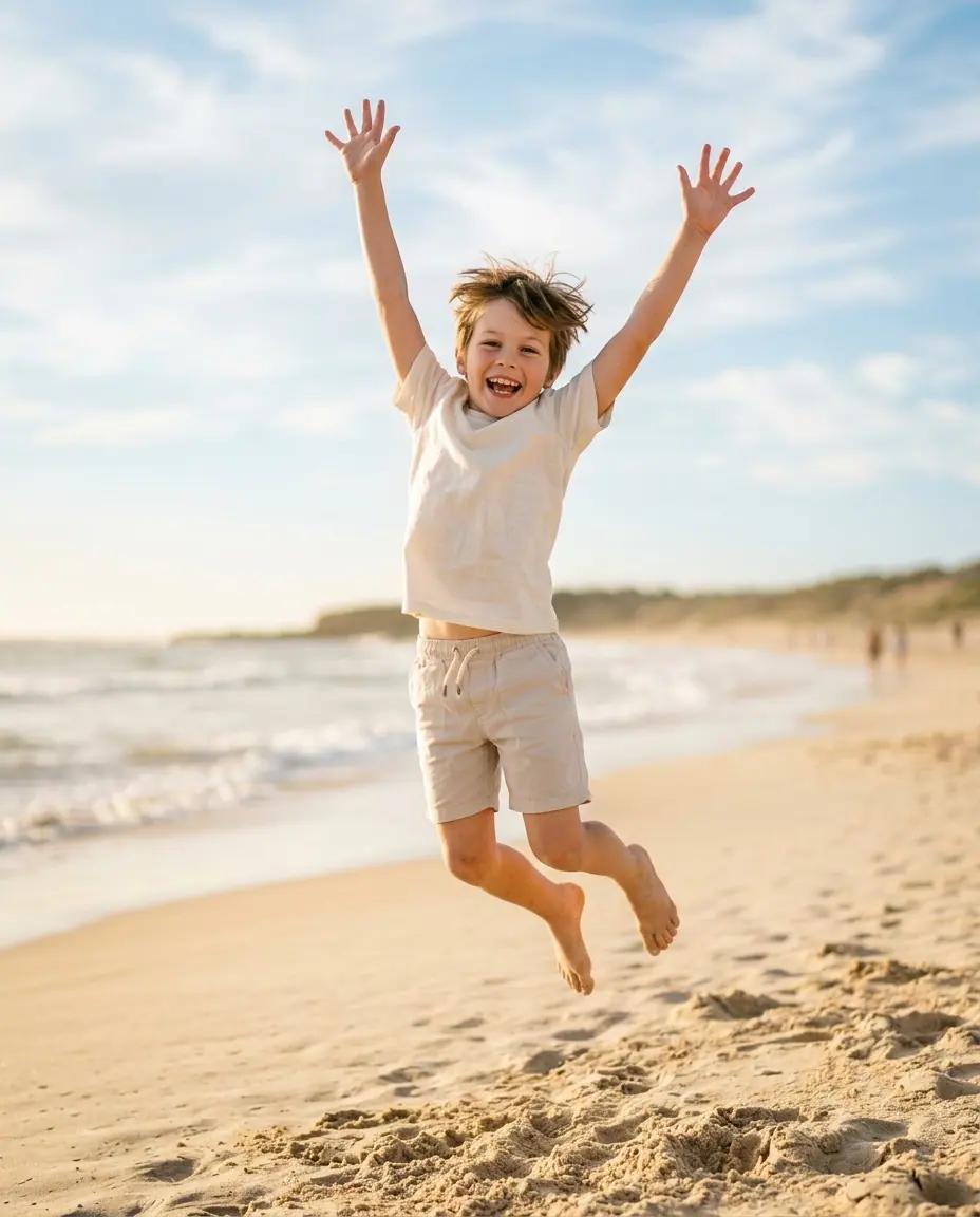 The Big Jump — Kids Photo Poses