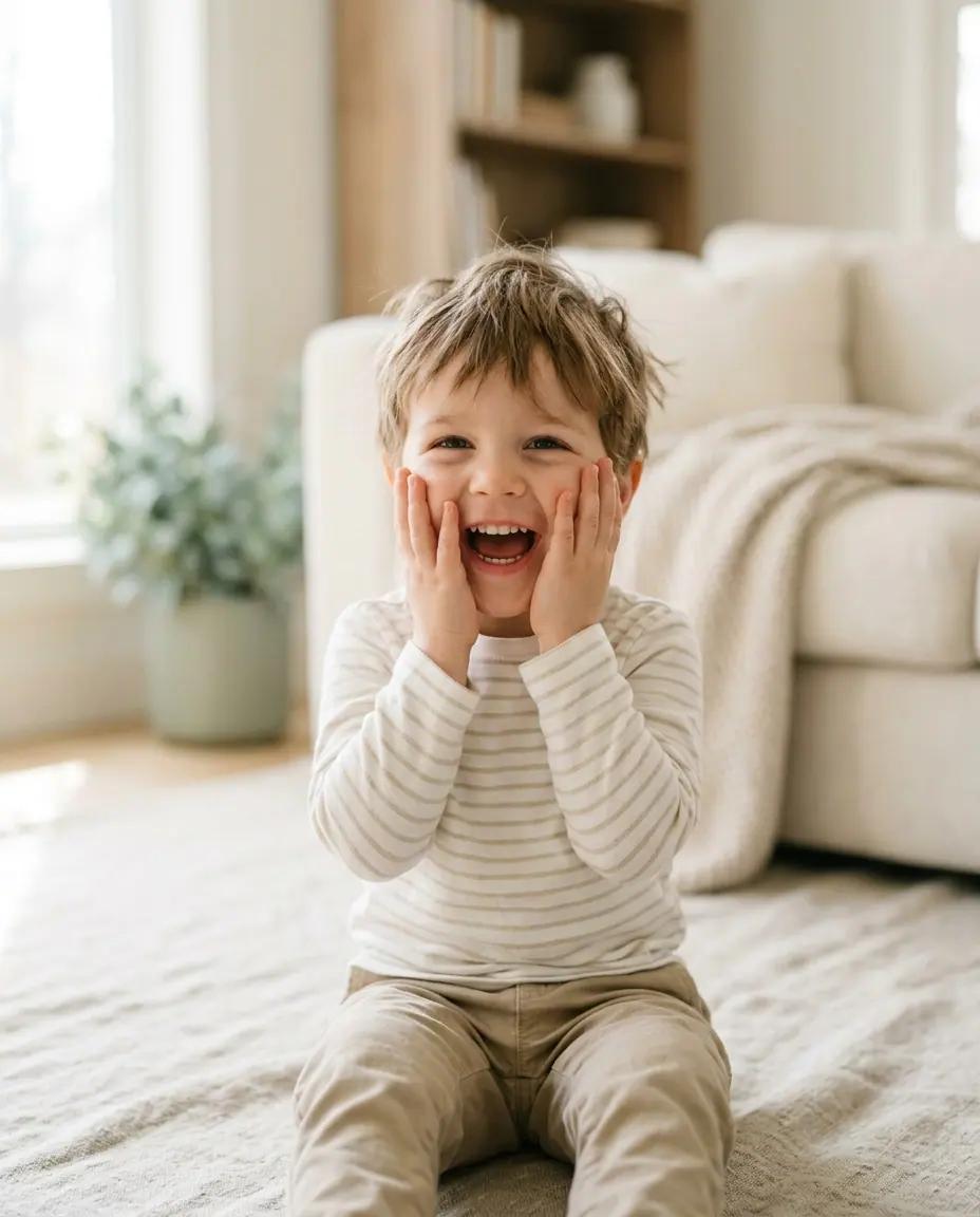 The Peekaboo — Kids Photo Poses