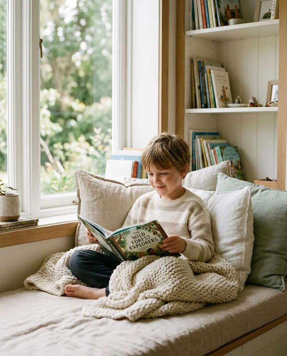 The Reading Nook — Kids Photo Poses
