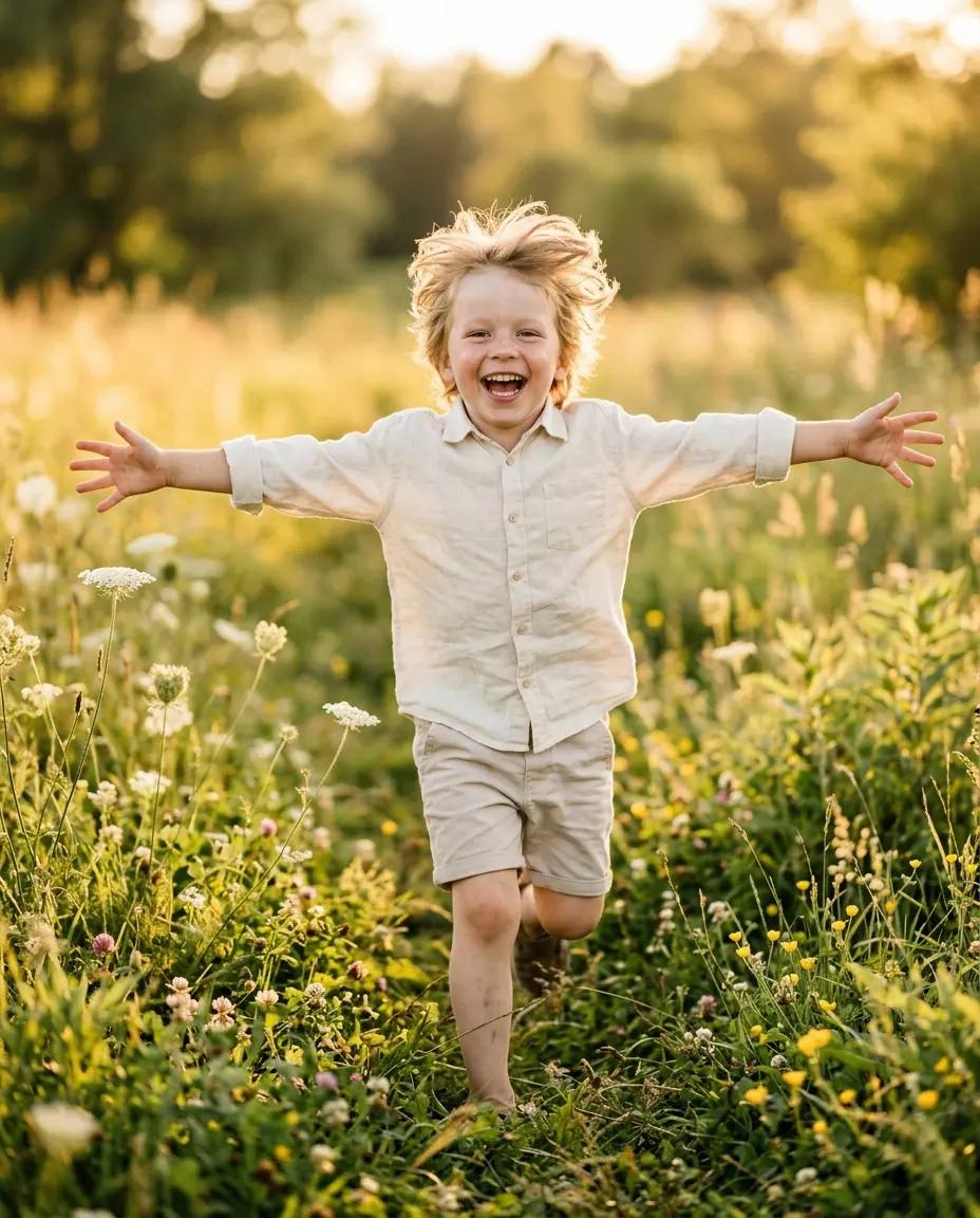 The Run to Me — Kids Photo Poses