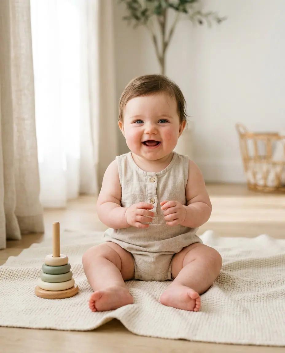 The Sitting Star — Newborn Photo Poses
