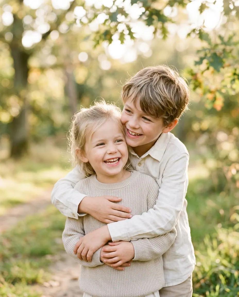 The Big Sibling Wrap — Sibling Photo Poses