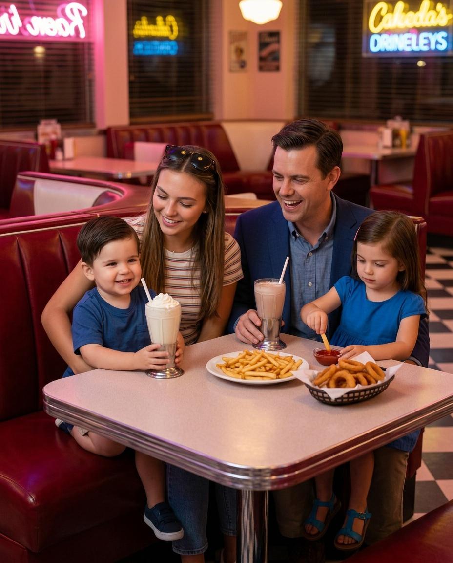 Classic Diner Booth