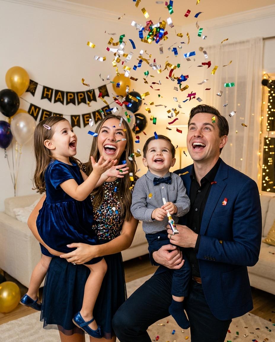 Confetti Burst Family