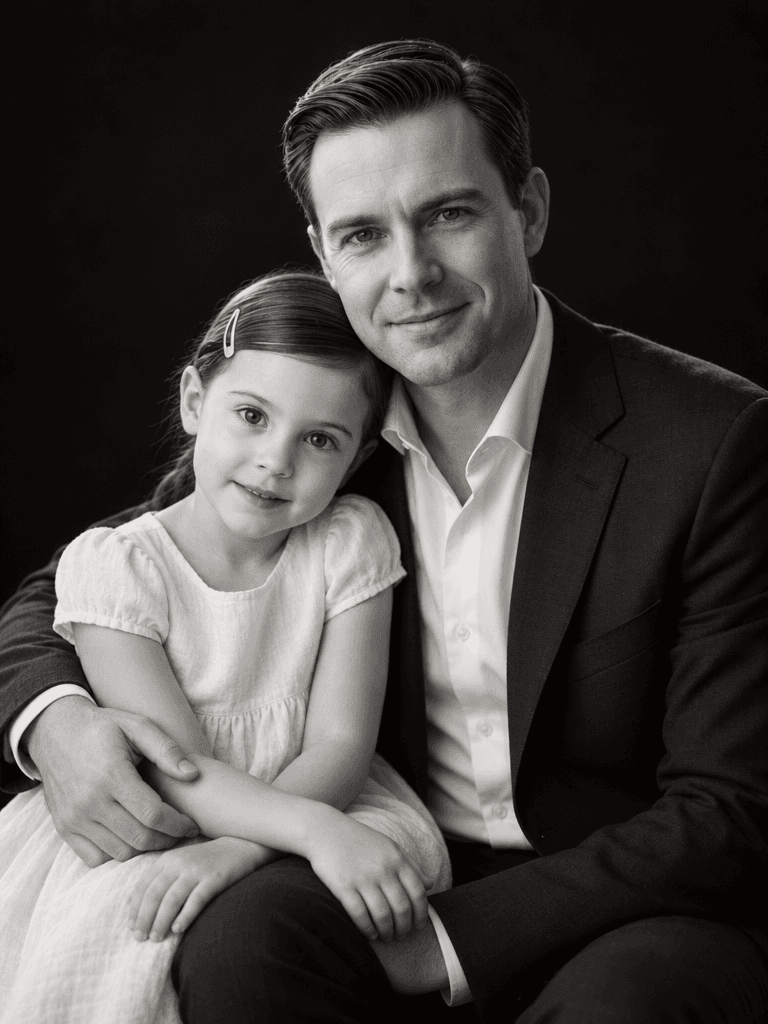 B&W Studio Portrait