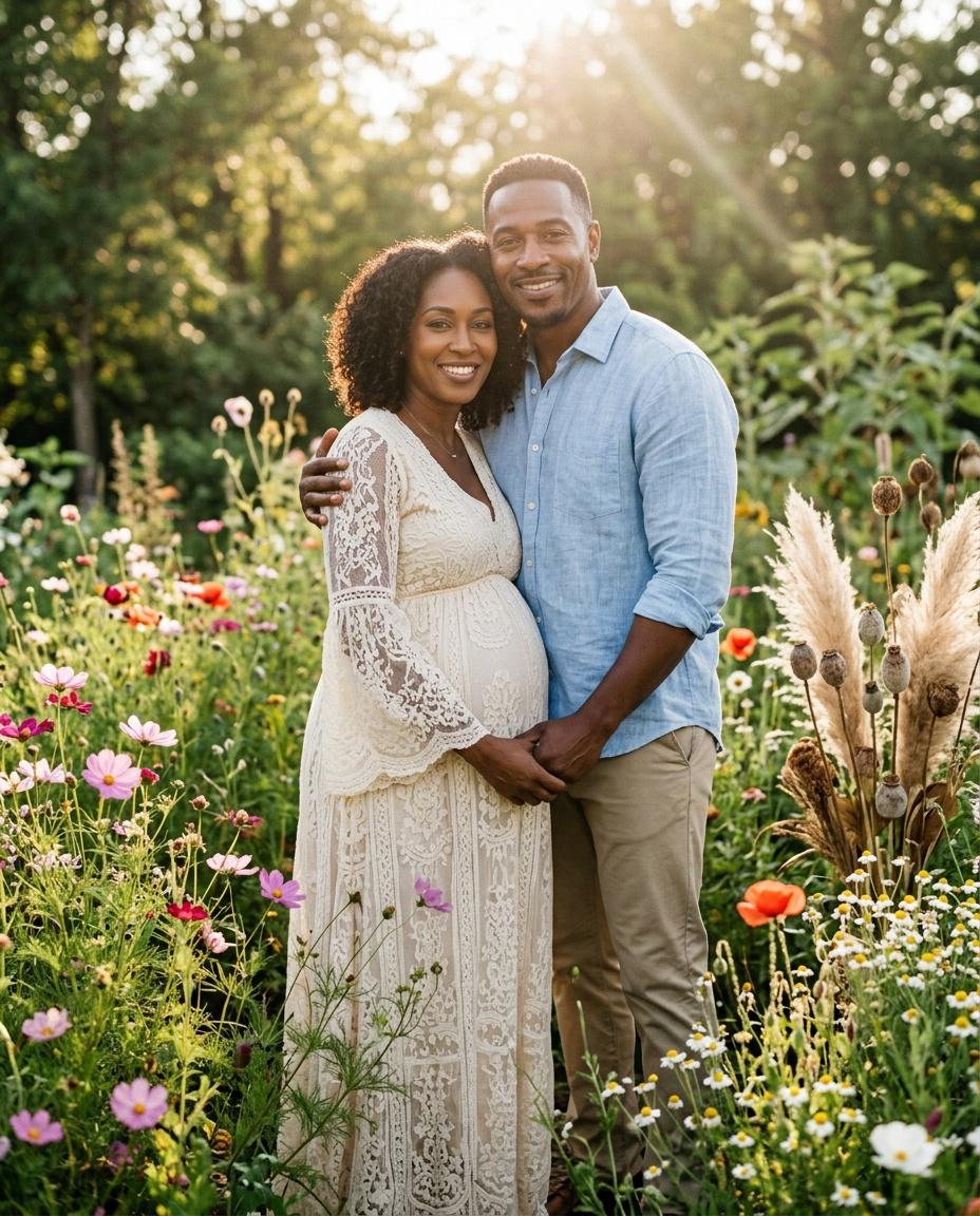 Boho Garden Maternity