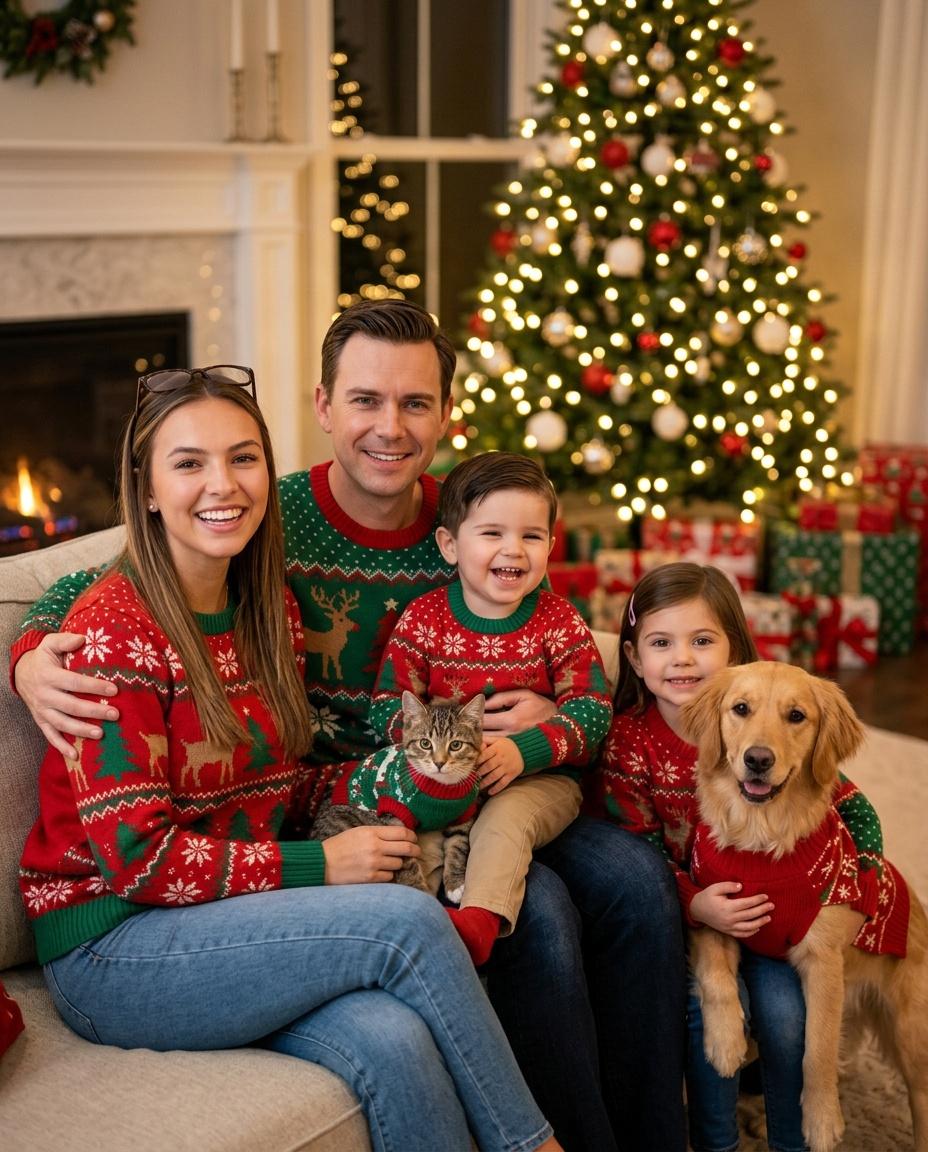Matching Pet Sweaters