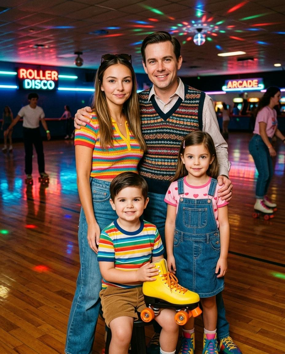 Roller Rink Family