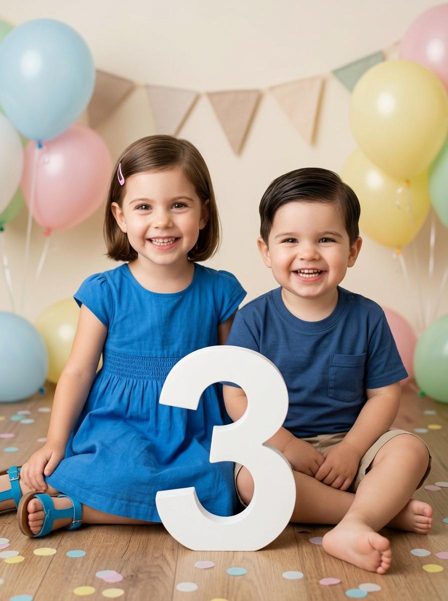 Birthday Number Prop