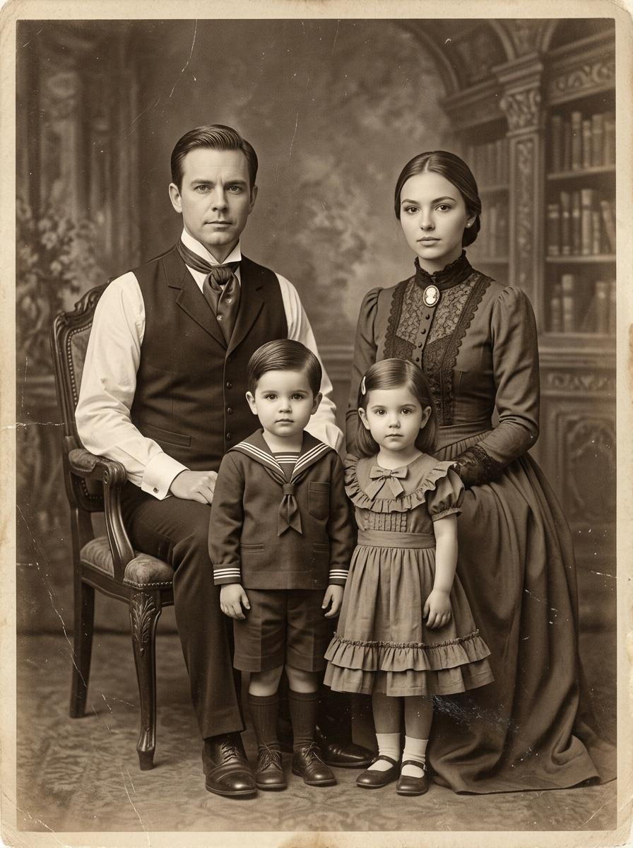 Victorian Ancestor Portrait