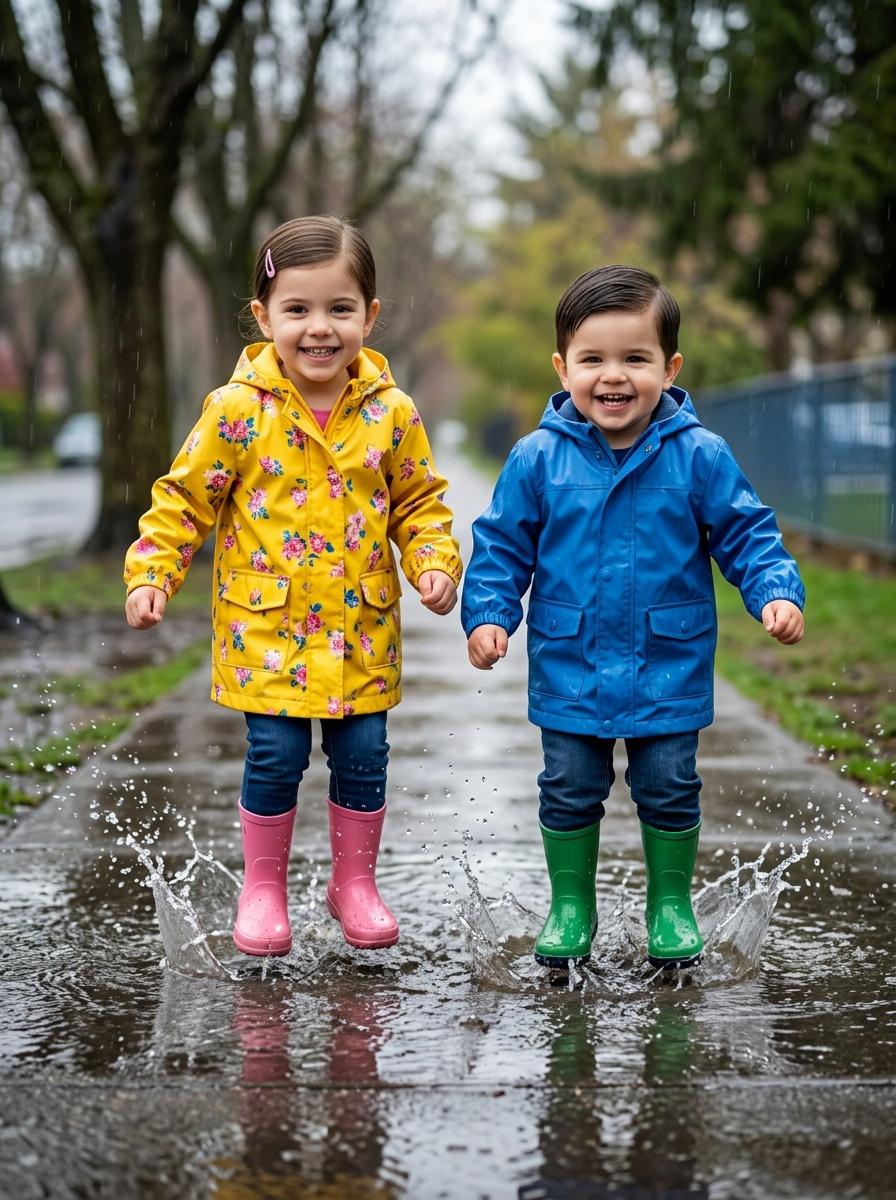 Raincoat Puddles