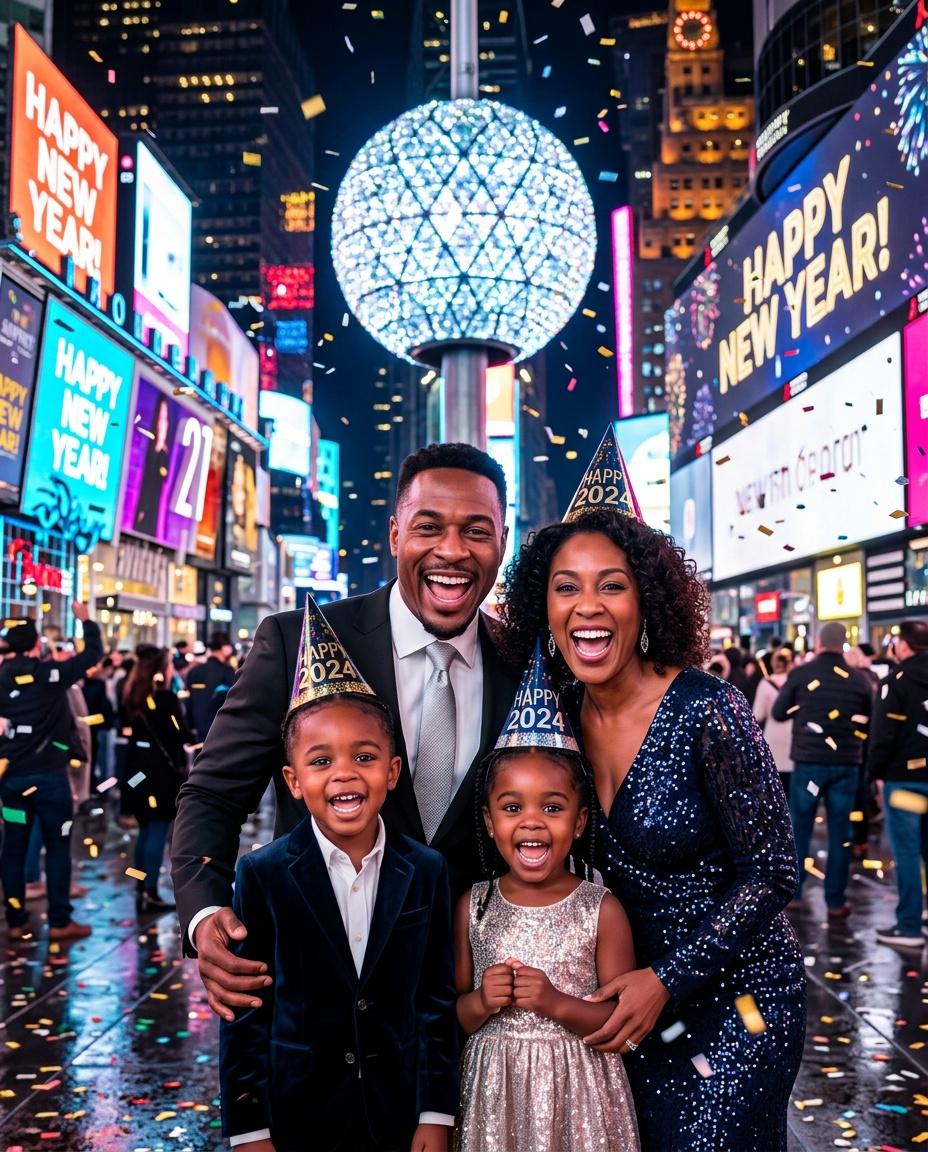 Ball Drop Celebration