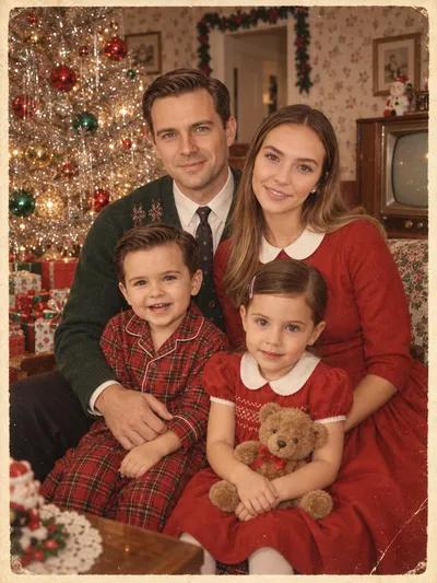1950s Kodachrome Christmas