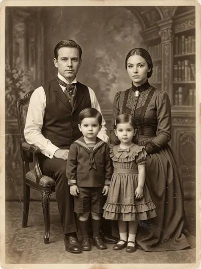 Victorian Ancestor Portrait