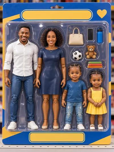 Family Action Figure Box
